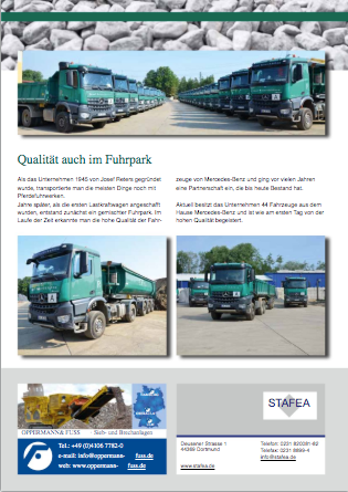 Broschüre von Josef Reters und Söhne GmbH