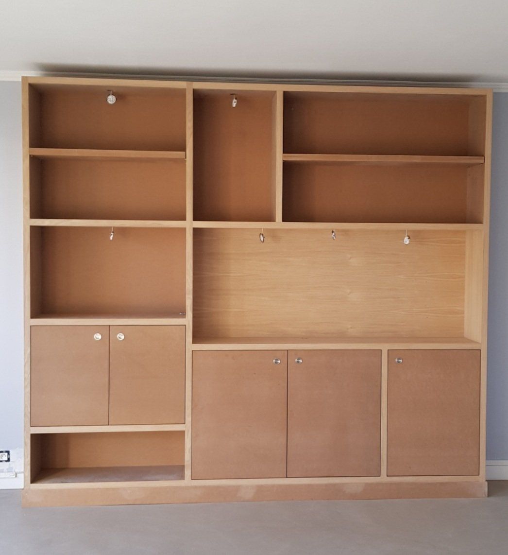 fabrication bibliothèque sur mesure