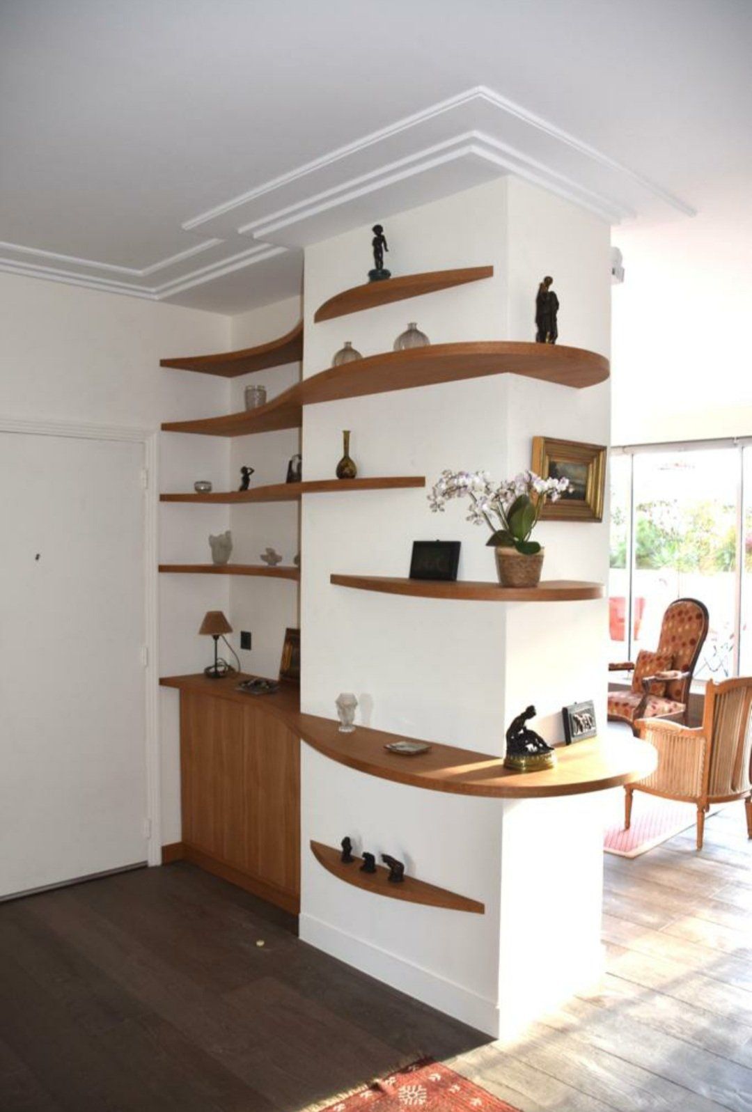 réalisation d'étagères sur mesure