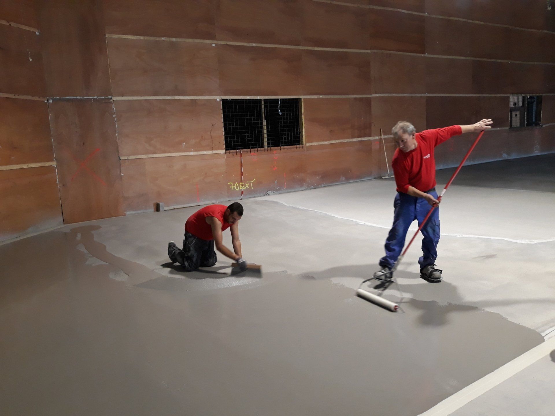 Revêtement de sol en résine