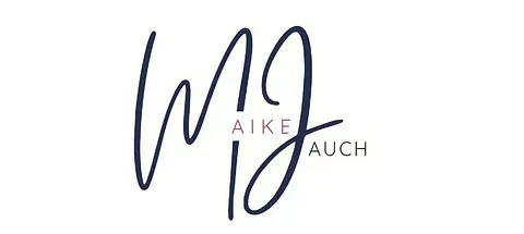 Es un logotipo para una empresa llamada aike auch.