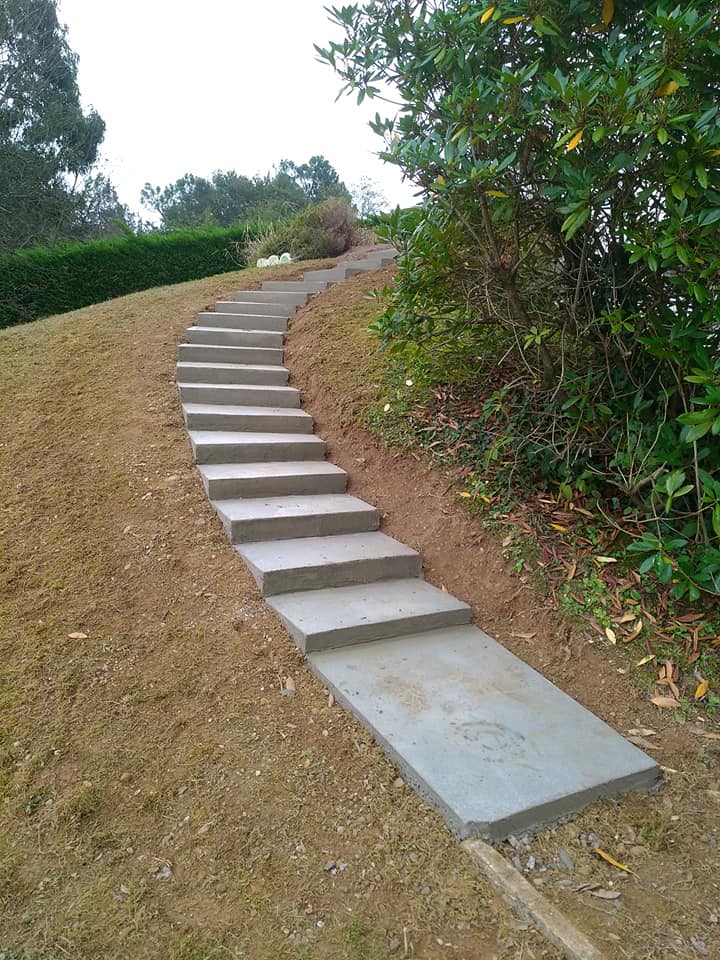 création d'escaliers en pierres