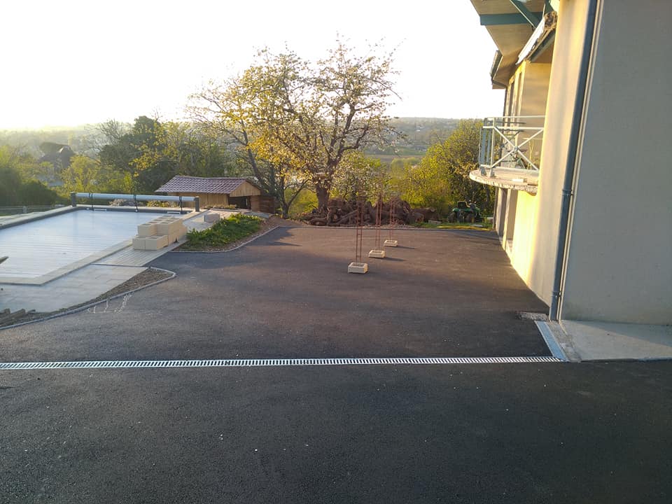 fabrication et pose d'enrobés