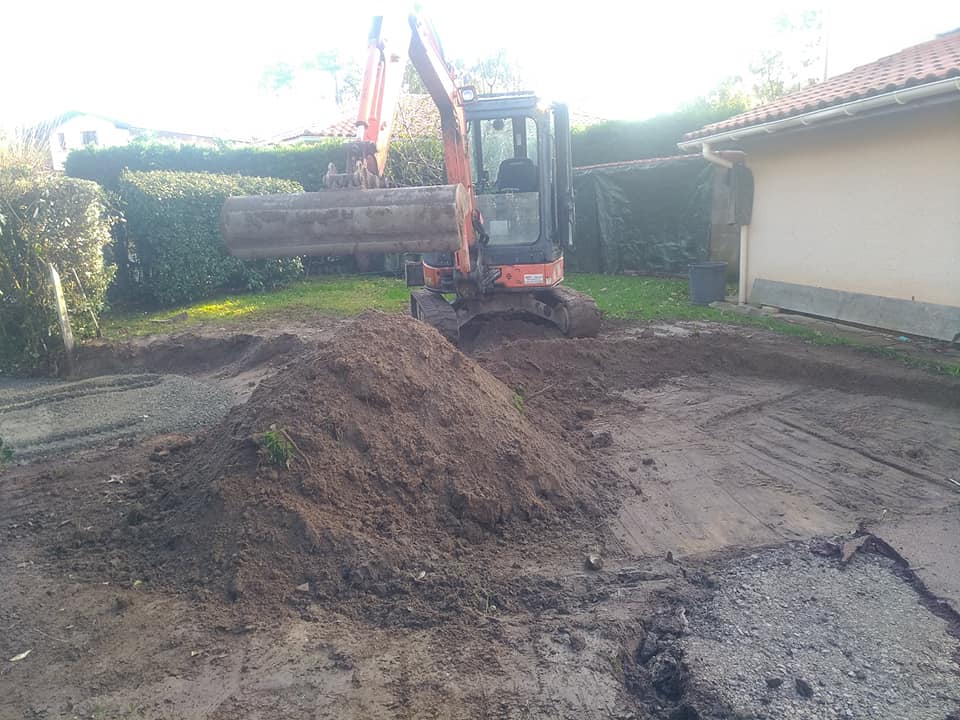 terrassement de piscine