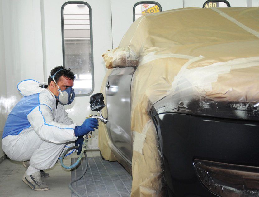 Peintre de carrosserie de voiture