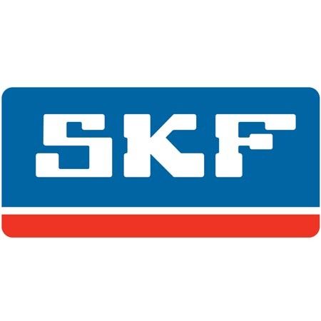 Logotipo de SKF: letras blancas