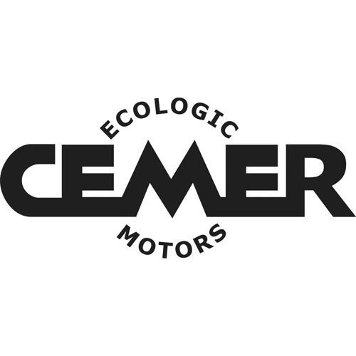 Logotipo para CEMER, empresa automotriz, con