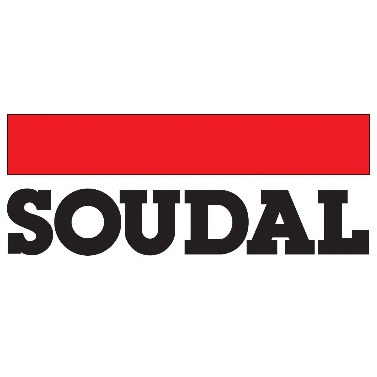 Logotipo de Soudal: texto negro