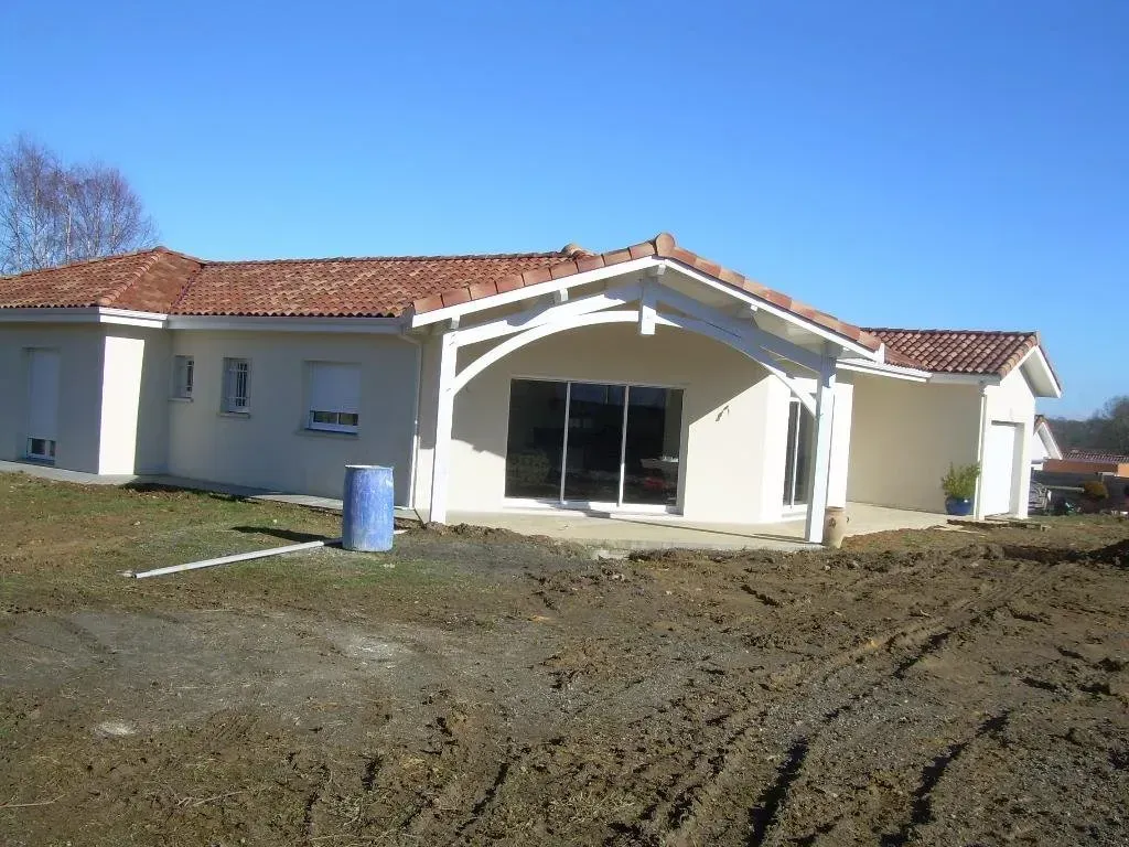 Maison en cours de construction