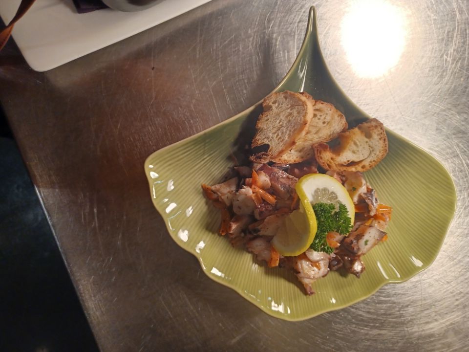 Meeresfrüchte, Restaurant Pizzeria Sonne