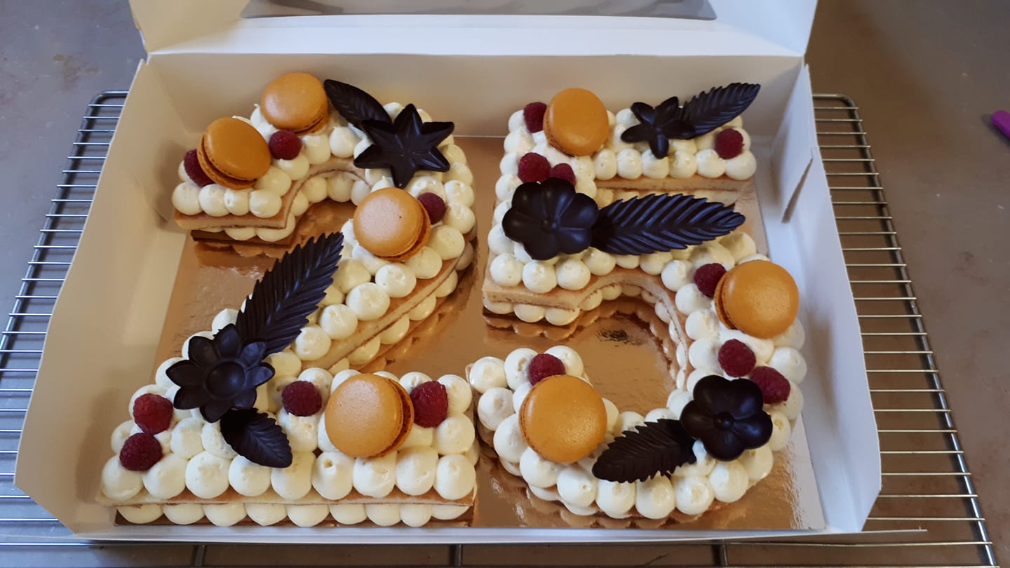 Number Cake 25 ans