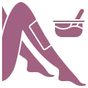 depilacion de piernas logo 
