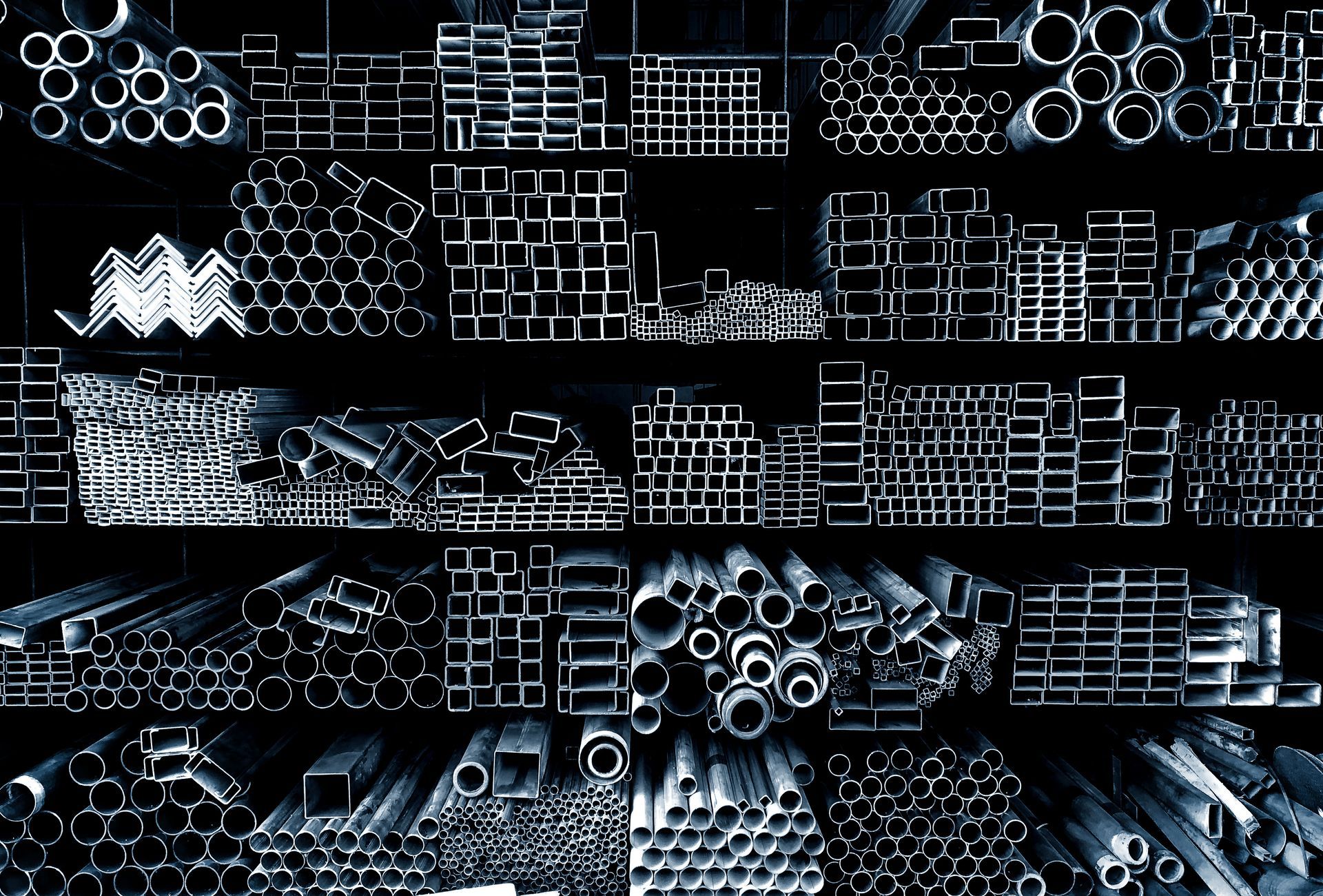 Des pièces en acier
