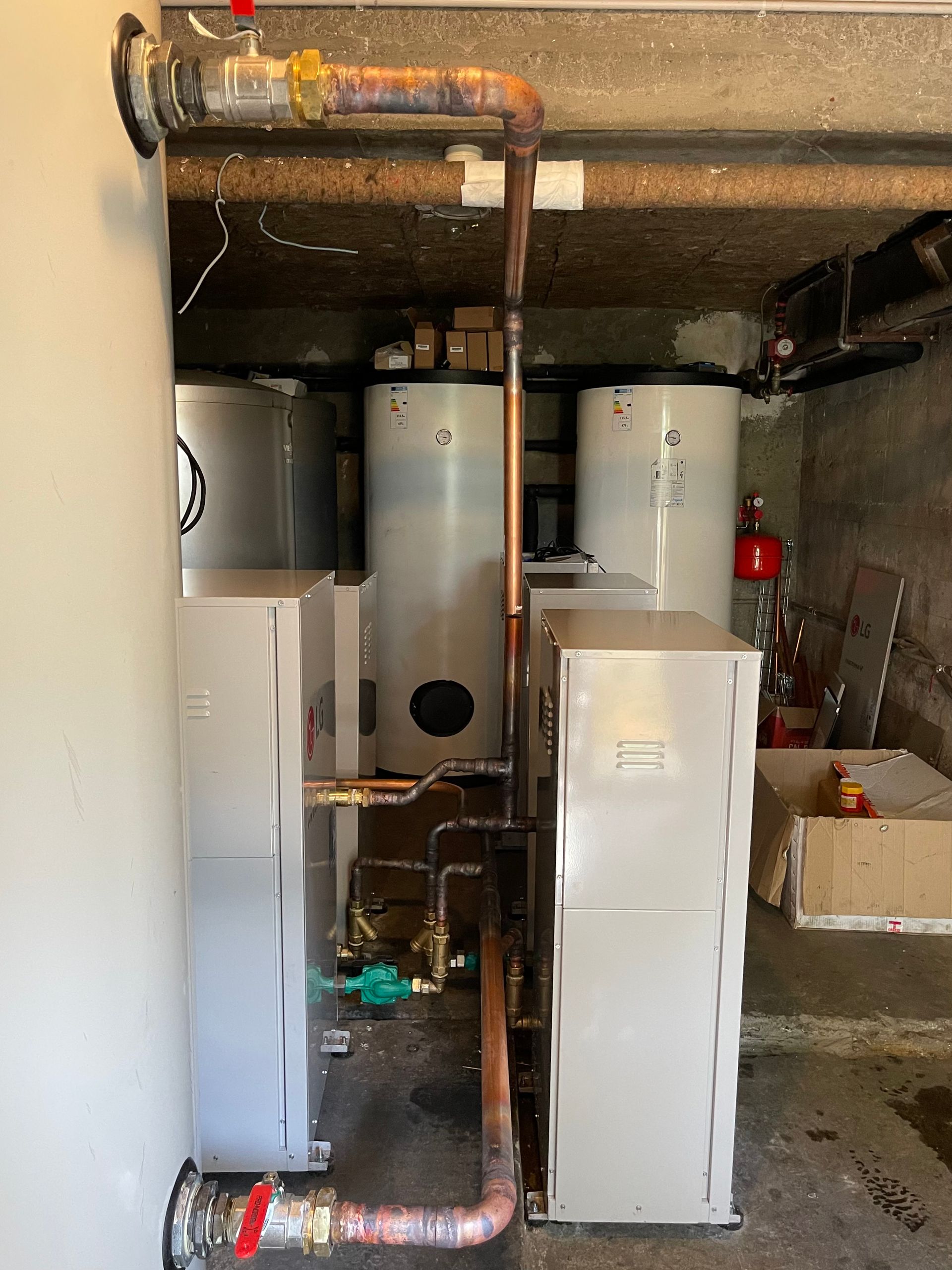 Installation de chauffage