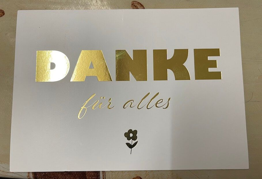 Dankeskarte