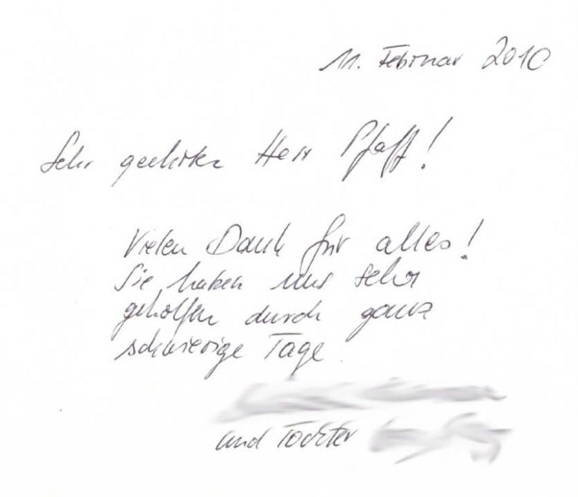 Bestattungen Maenner Referenz
