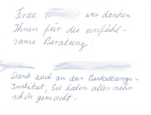 Bestattungen Maenner Referenz