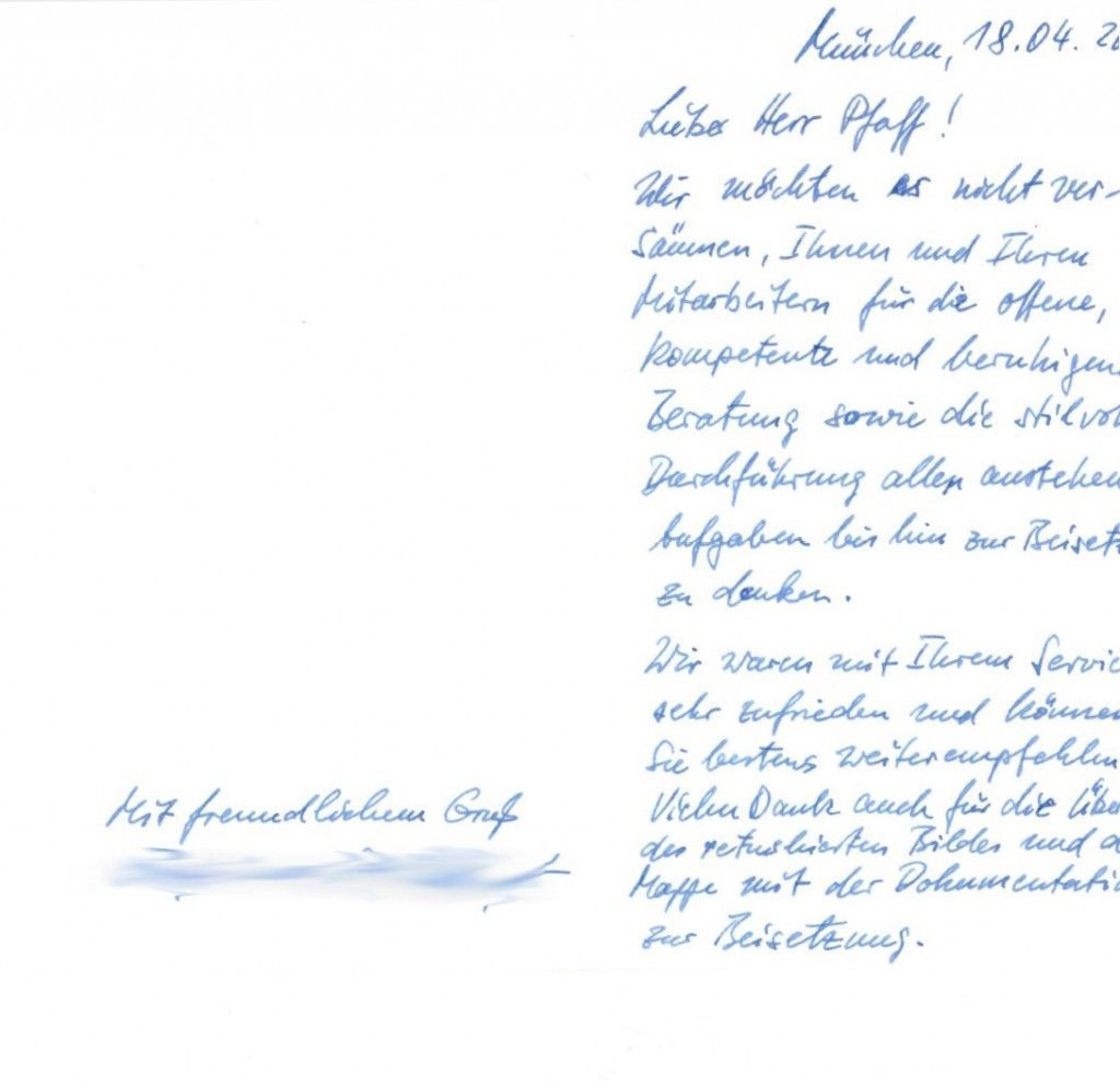 Bestattungen Maenner Referenz