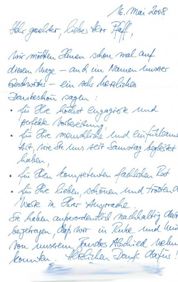 Bestattungen Maenner Referenz