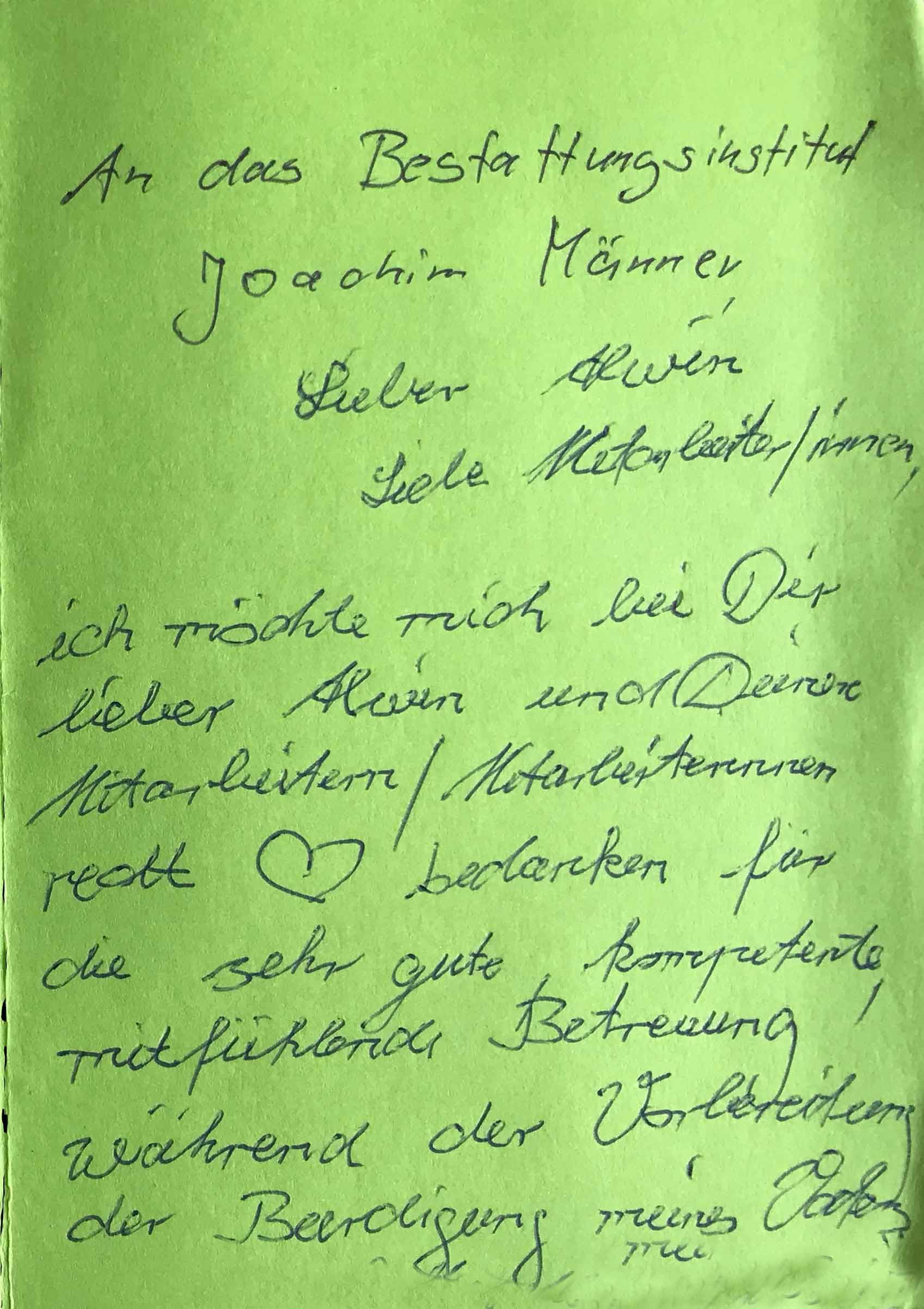 Bestattungen Maenner Referenz
