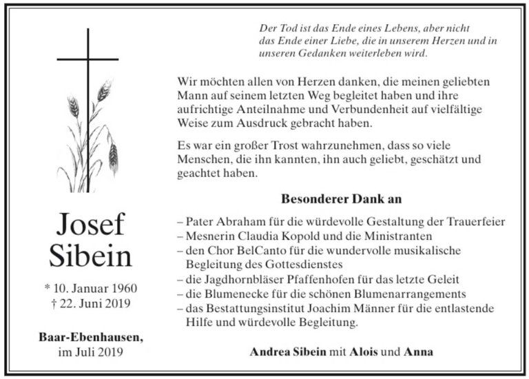 Bestattungen Maenner Referenz
