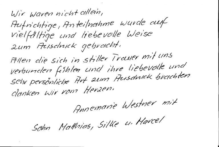 Bestattungen Maenner Referenz