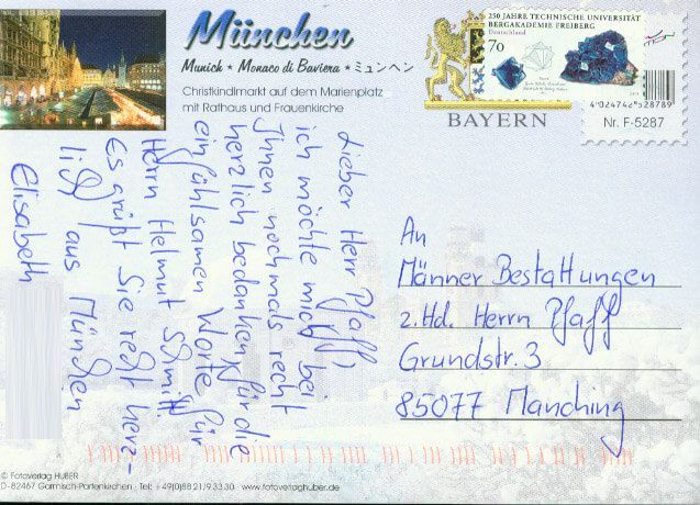 Bestattungen Maenner Referenz