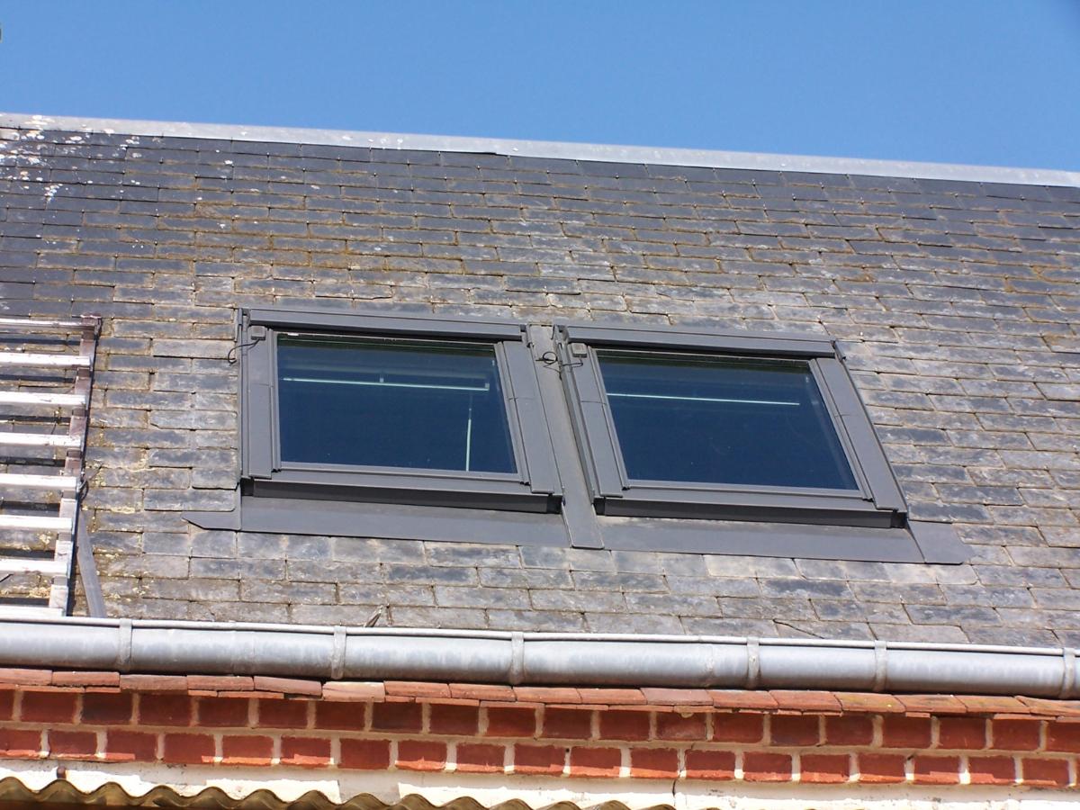 Fenêtre de toit posée