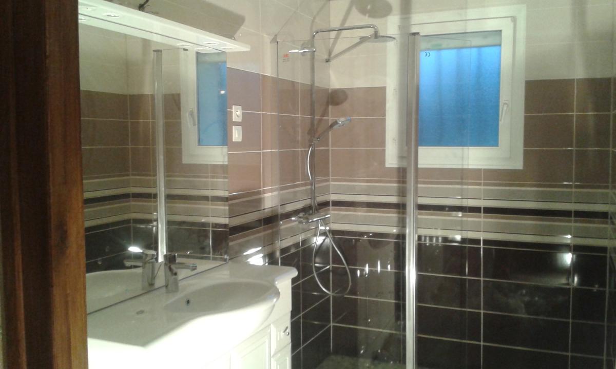 Salle de bains rénovée