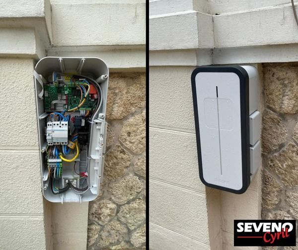 Installation d'une borne de recharge électrique
