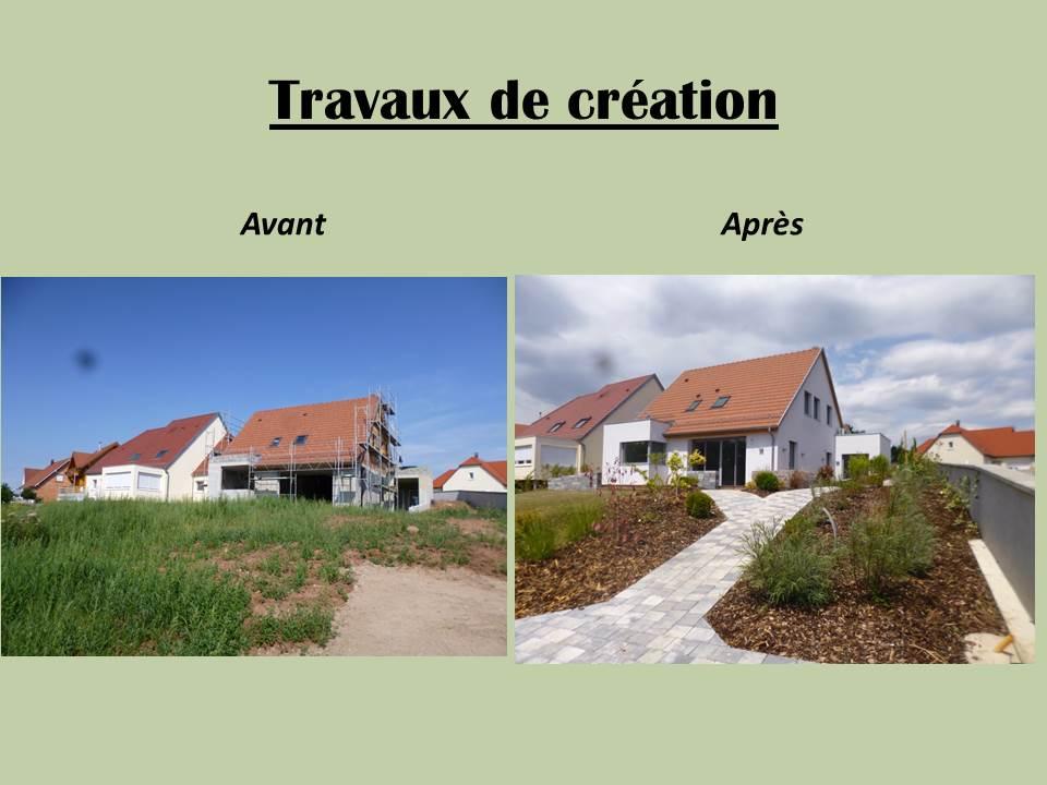 Travaux de création