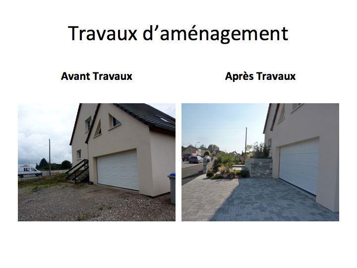 Avant et aprés l'aménagement