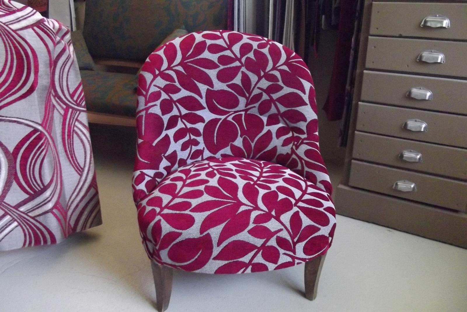 fauteuil fushia