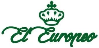 Logotipo verde con una corona sobre las palabras "El Europeo" en escritura.