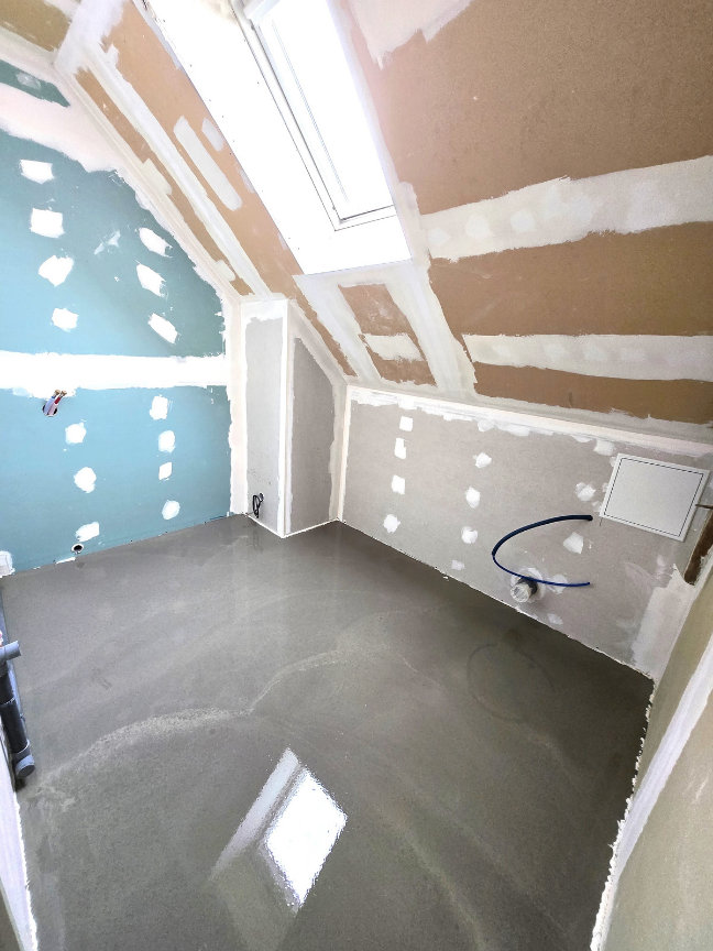 Travaux d'aménagement de combles