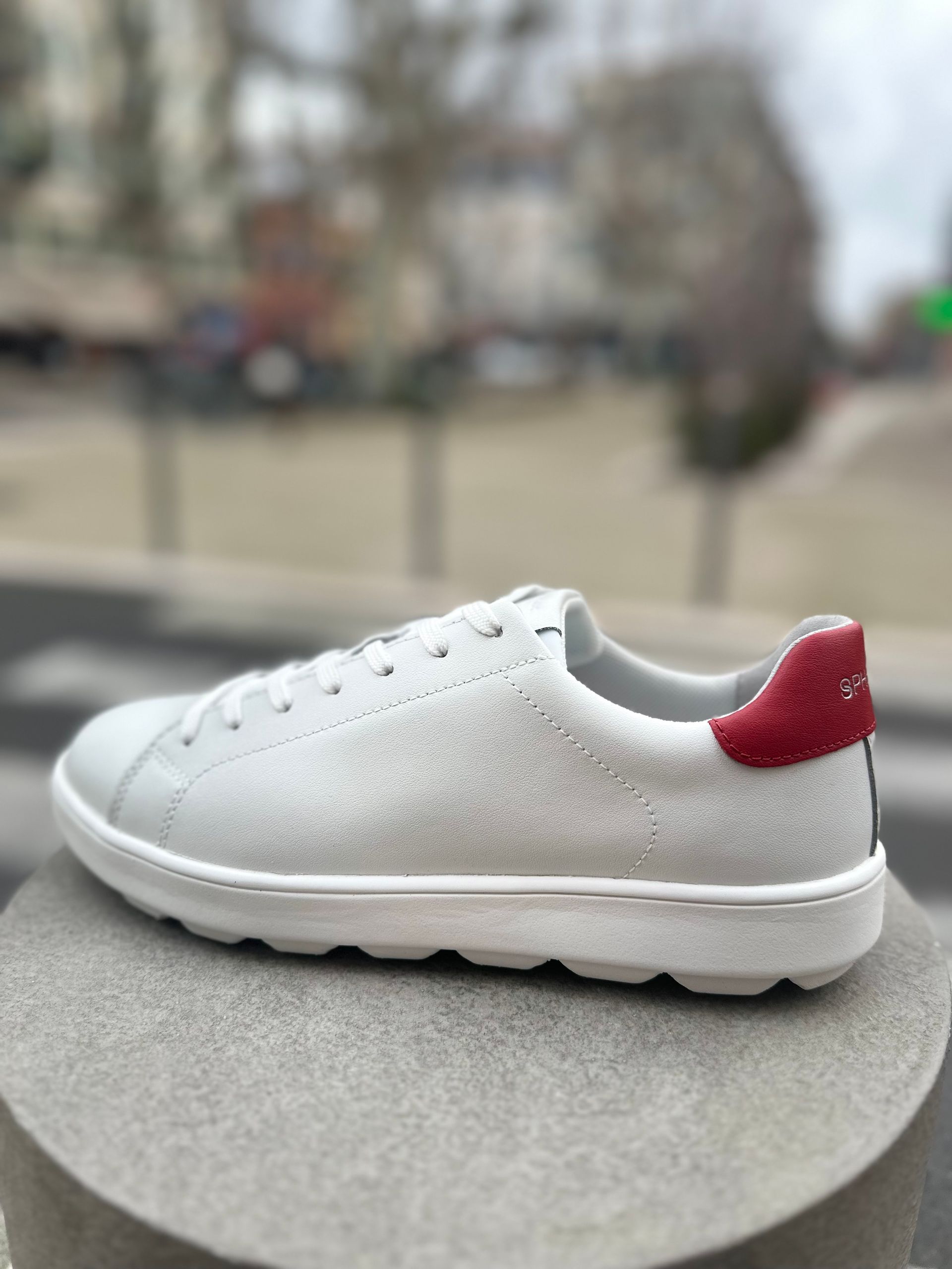 Mocassin cuir retourné bleu marine Azzaro à Nice