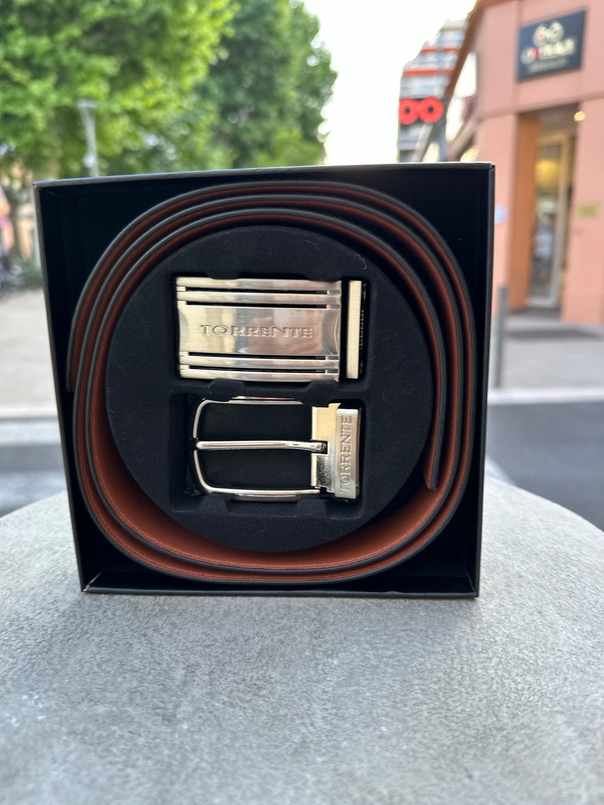 Nœud papillon en soie bleu