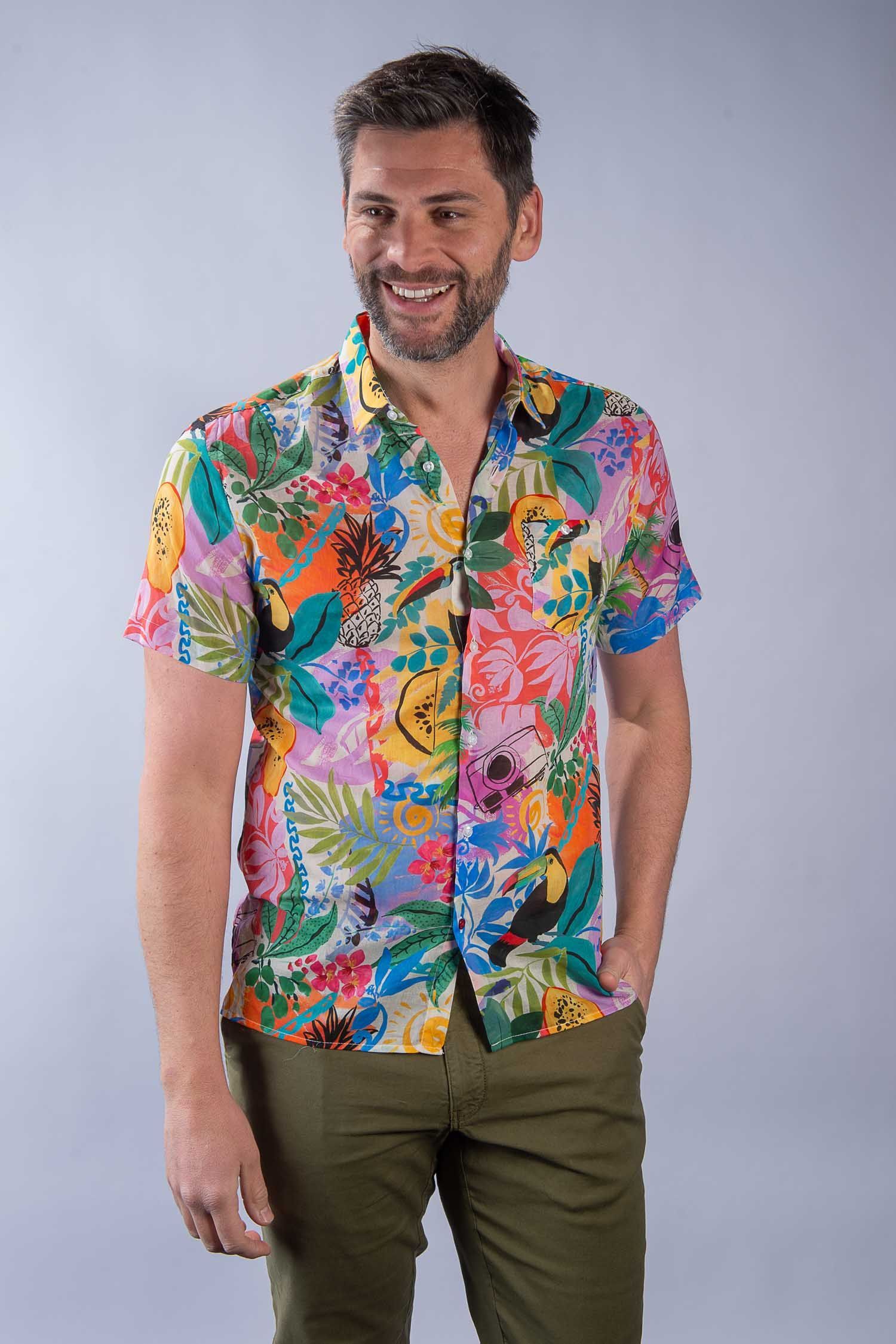 Veste bleu ciel à coudières