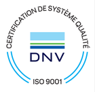 Certification de système qualité DNV ISO 9001