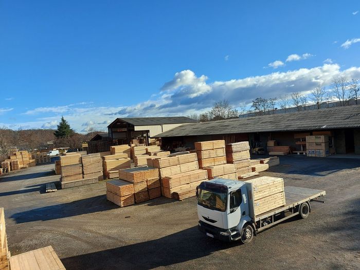 Parc de stockage de l'entreprise Emballage Font