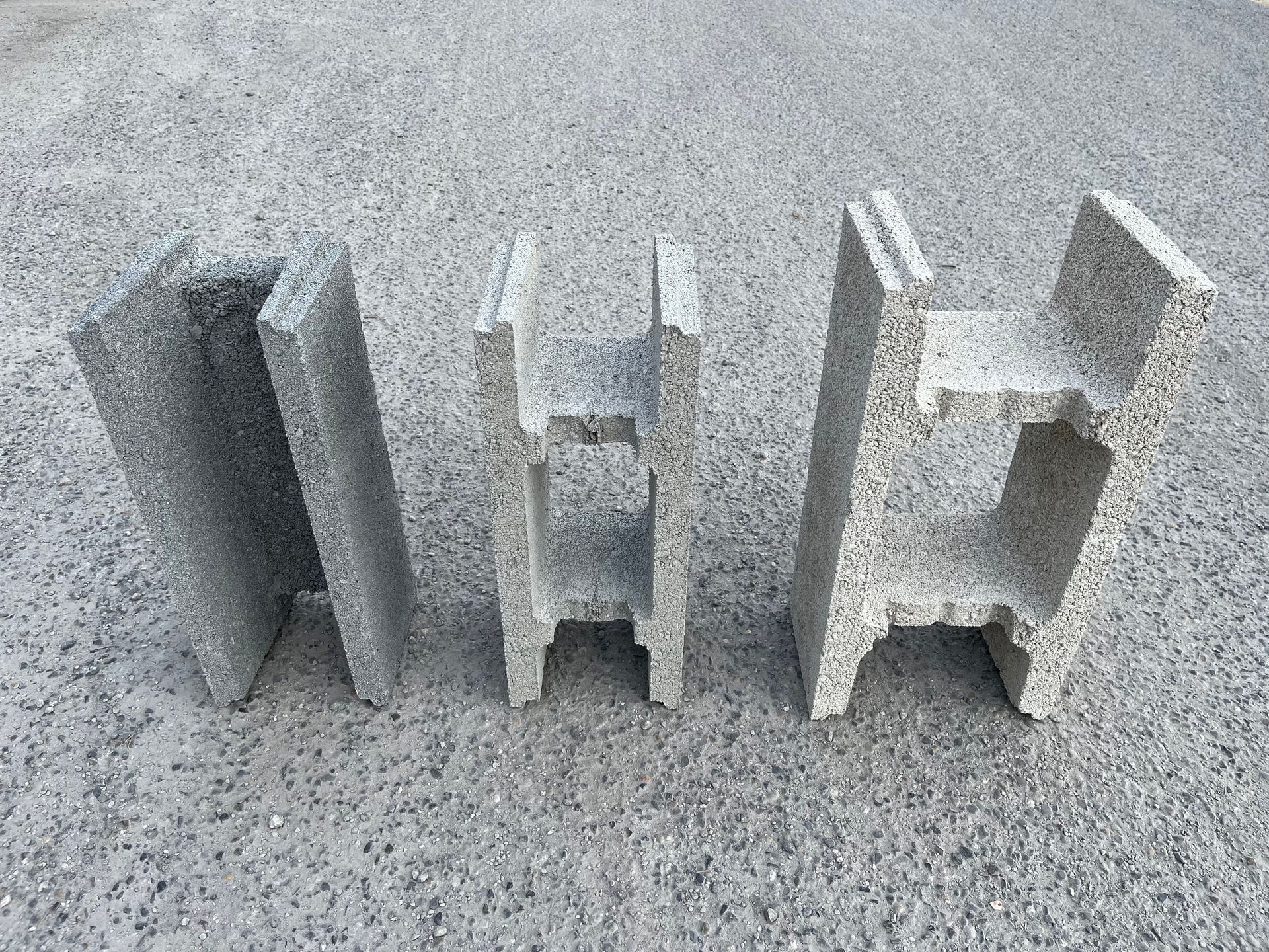 Blocs béton coffrage