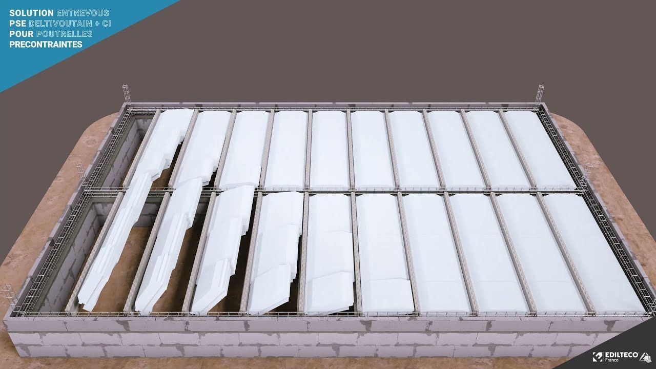 Plancher hourdis blanc