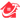 Icône de maison rouge avec un marteau incurvé formant un cercle partiel.