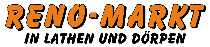 Ein Logo für den Reno-Markt in Lathen und Dörfern