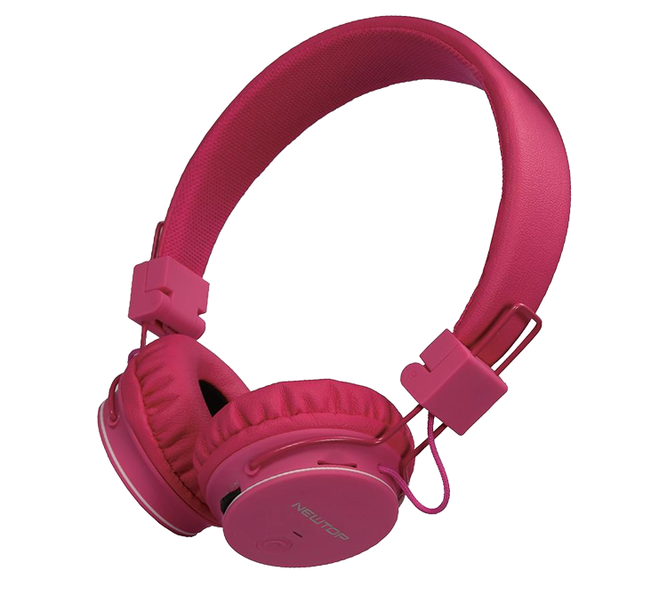 CASQUE BLUETOOTH NEWTOP CB04 FUCHSIA