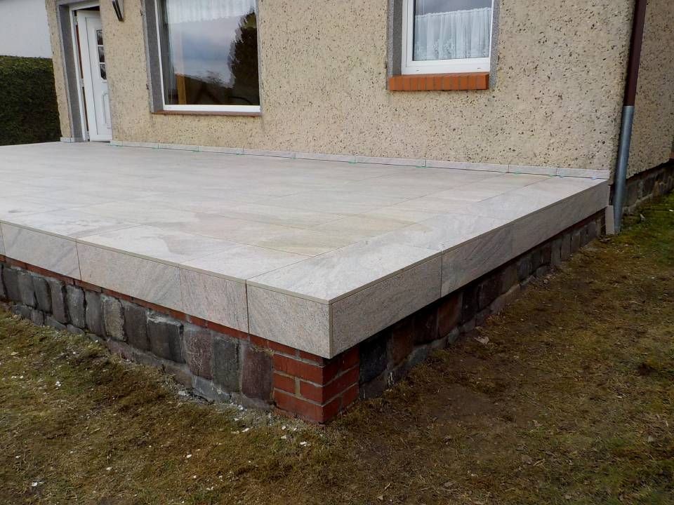 Steineingangstreppen