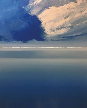 Nuagée - Huile sur toile - 89*116 - 2020