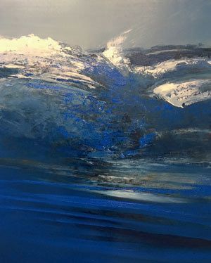 Brossée - Huile sur toile - 89*116 - 2020