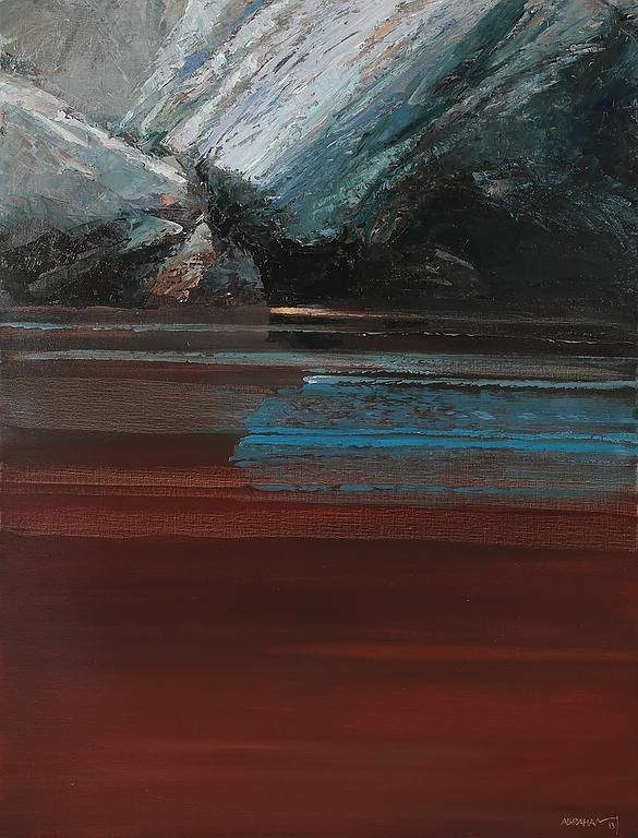 Etale - Huile sur toile - 89*116 - 2020