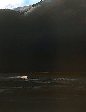 Crête - Huile sur toile - 89*116 - 2020